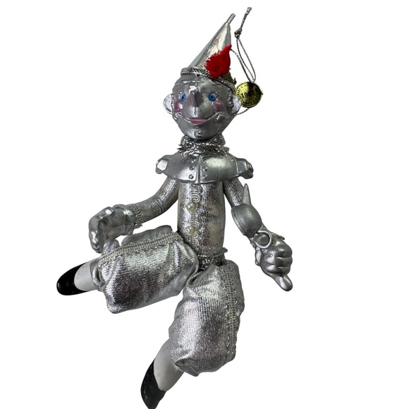 Kurt S. Adler Other - Vintage 1987 Kurt S Adler Wizard of Oz Tin Man Christmas Ornament Silver Figure